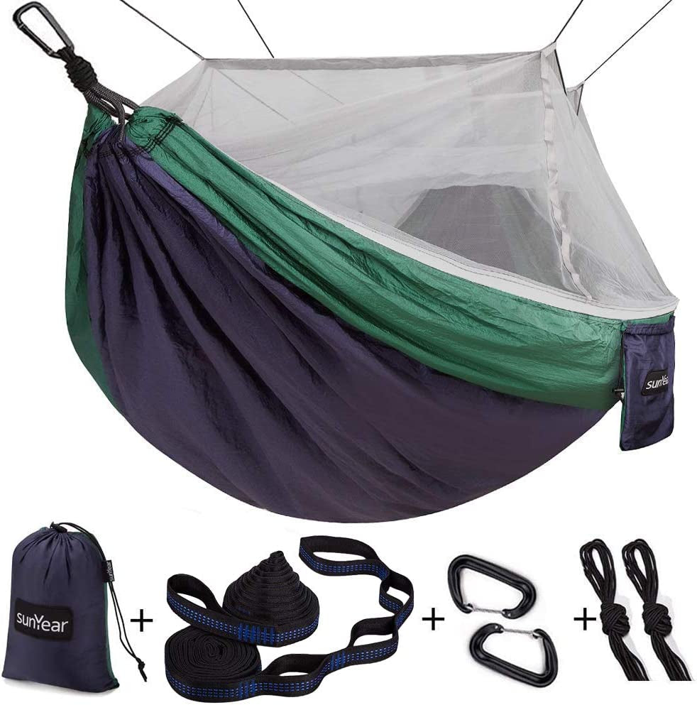 Portable Camping Hammock with Net