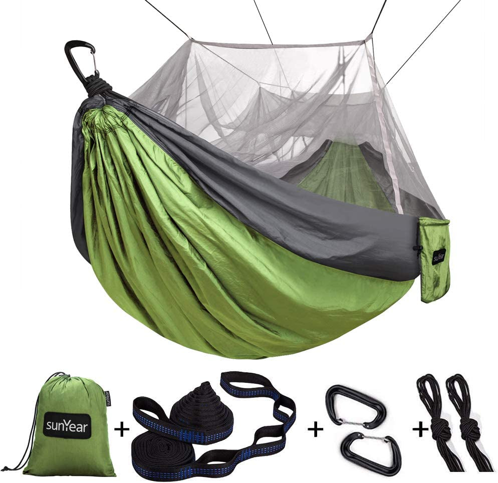 Portable Camping Hammock with Net