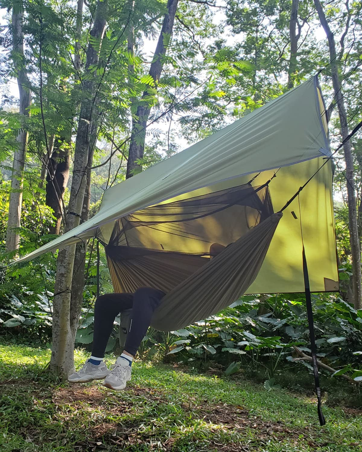 Portable Camping Hammock with Net