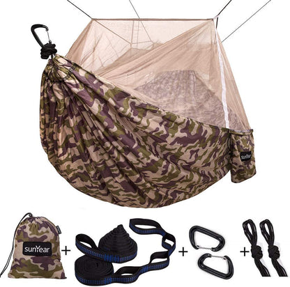 Portable Camping Hammock with Net