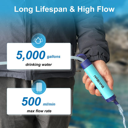 Wakiwaki Water Purifier Survival Gear