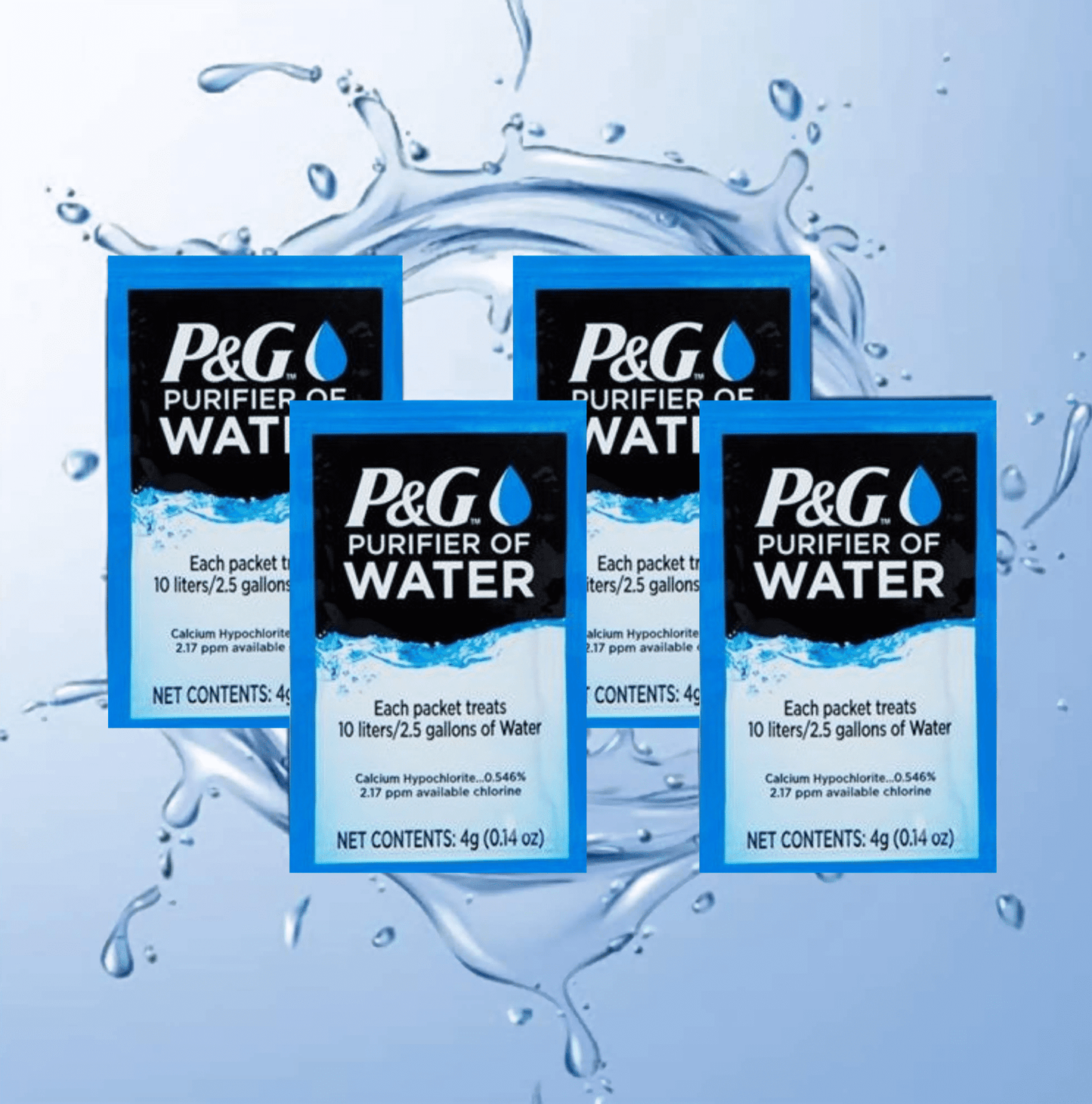 Water Purifier Packets