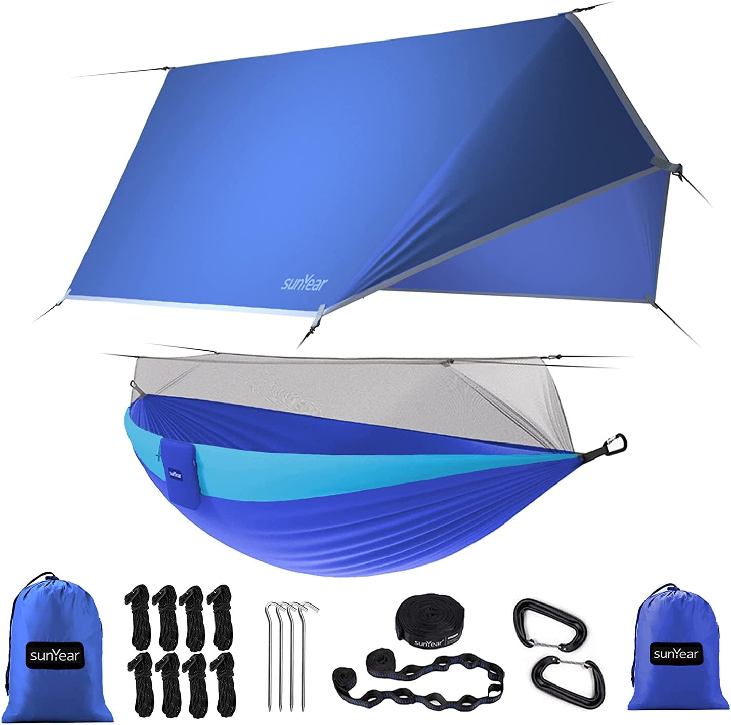 Portable Camping Hammock with Net