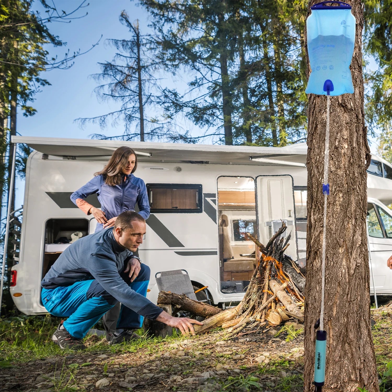 Wakiwaki Water Purifier Survival Gear