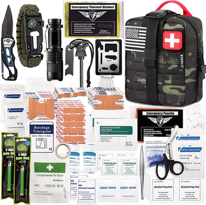 250 Pieces Survival First Aid Kit