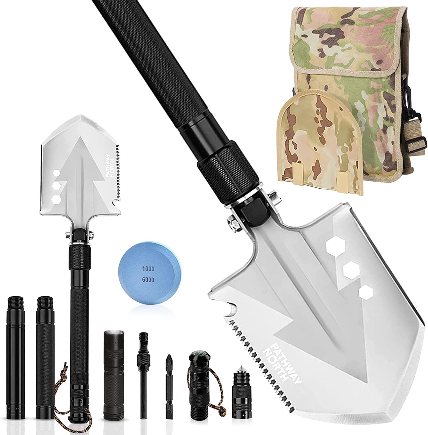 Survival Shovel and Camping Axe