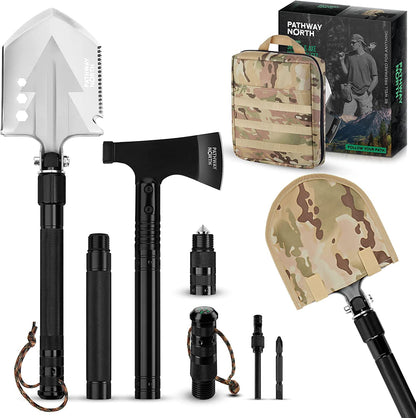 Survival Shovel and Camping Axe